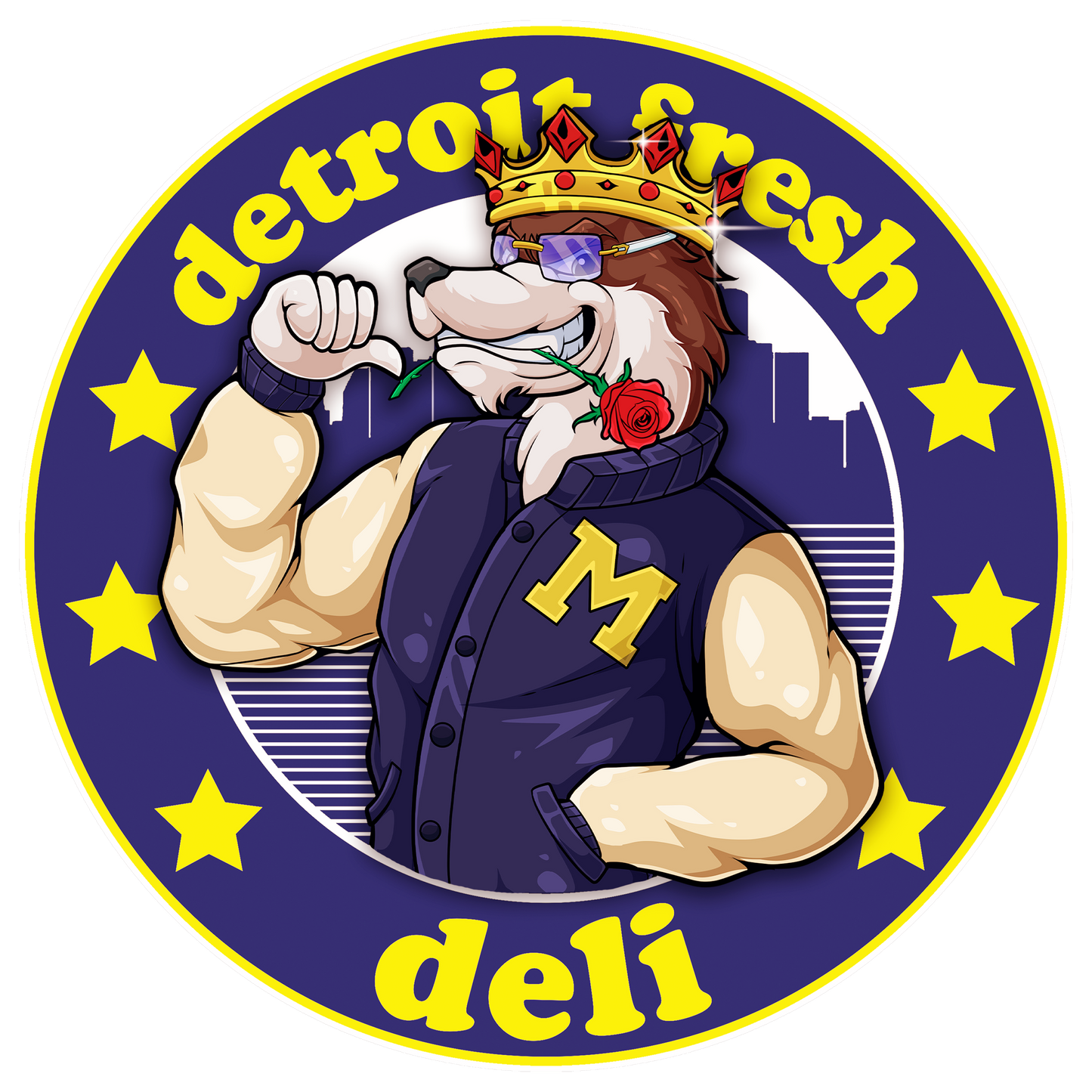 detroit fresh deli 2024champs wolverines hoodie | championship graphic hoodie | trendy unisex pullover | comfortable everyday hoodie | sports streetwear hoodie