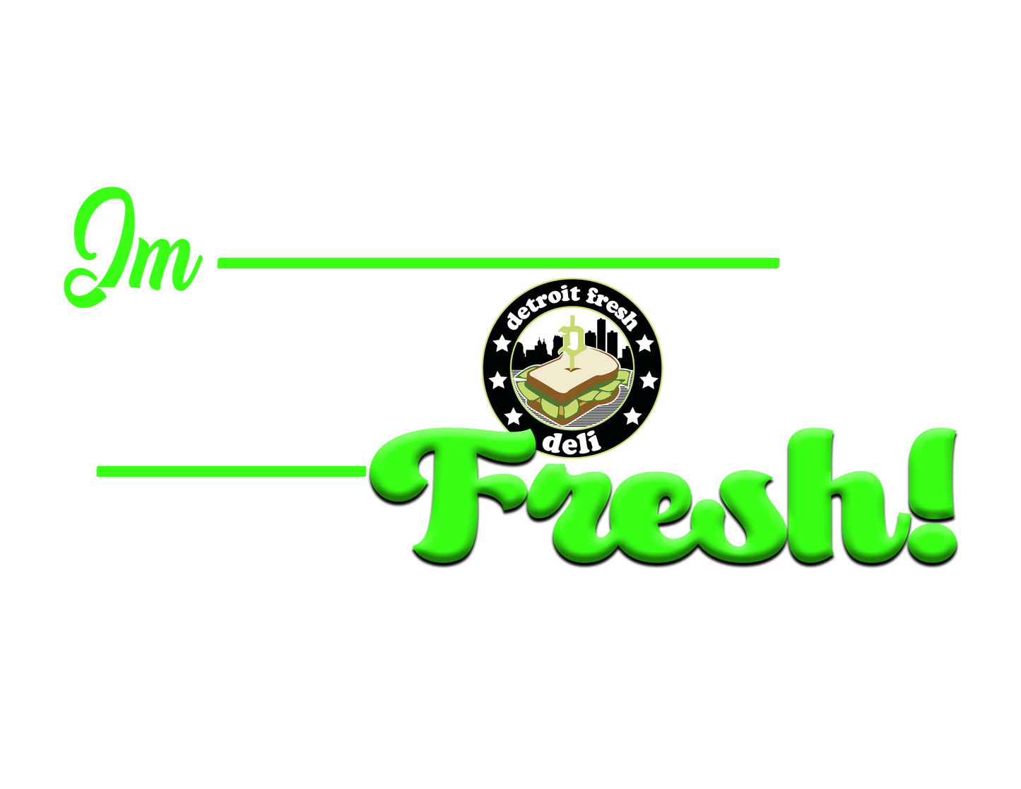 detroit fresh deli i’m d fresh premium unisex t-shirt | casual graphic tee | trendy unisex shirt | comfortable everyday t-shirt | premium streetwear crewneck