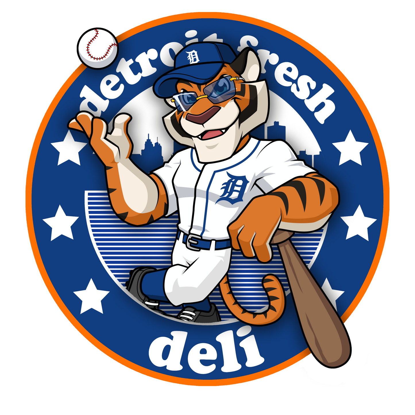 detroit fresh deli tigers home hoodie | casual graphic hoodie | trendy unisex pullover | comfortable everyday hoodie | sporty streetwear hoodie