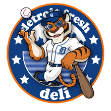 Load image into Gallery viewer, Detroit Fresh Deli Tigers Home Hoodie | Casual Graphic Hoodie | Trendy Unisex Pullover | Comfortable Everyday Hoodie | Sporty Streetwear Hoodie