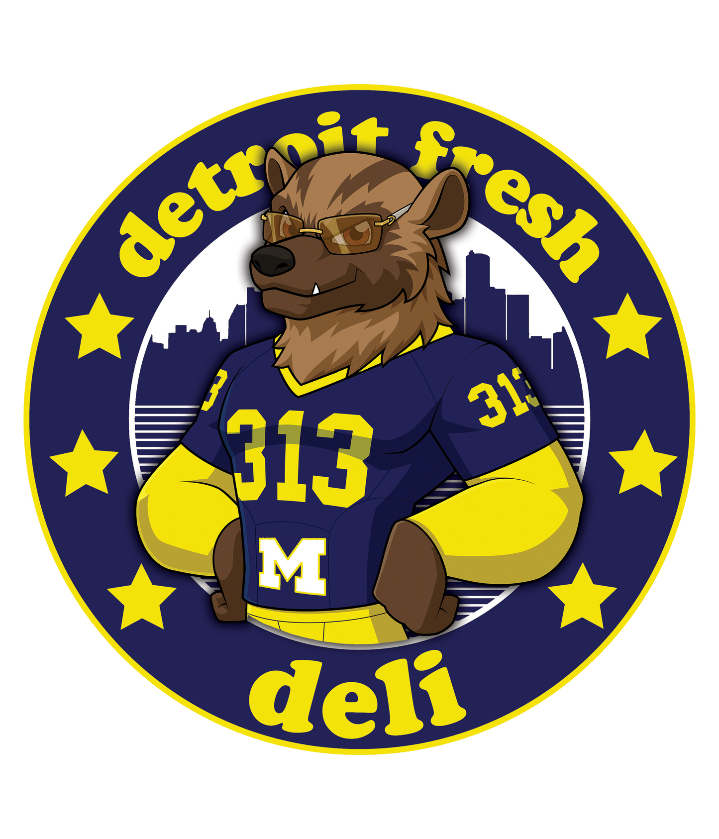 detroit fresh deli the wolverines unisex hoodie | cozy graphic hoodie | trendy unisex pullover | casual sports hoodie | comfortable everyday hoodie