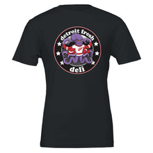 Load image into Gallery viewer, Detroit Fresh Deli Redwings Unisex T-shirt combines comfort and bold style, perfect for casual wear and showing team pride