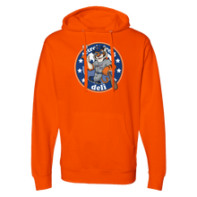 Load image into Gallery viewer, Detroit Fresh Deli Tigers Away Hoodie | Cozy Graphic Hoodie | Trendy Unisex Pullover | Casual Sports Hoodie | Comfortable Everyday Hoodie

