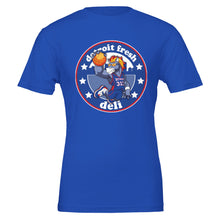 Load image into Gallery viewer, Detroit Fresh Deli Pistons Unisex T-shirt | Casual Graphic Tee | Trendy Unisex Shirt | Comfortable Everyday T-shirt | Sporty Crewneck Top
