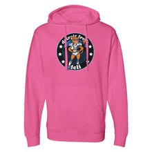 Load image into Gallery viewer, Detroit Fresh Deli Lady Lions Hoodie | Casual Graphic Hoodie | Trendy Women's Pullover | Comfortable Everyday Hoodie | Sporty Streetwear Hoodie
