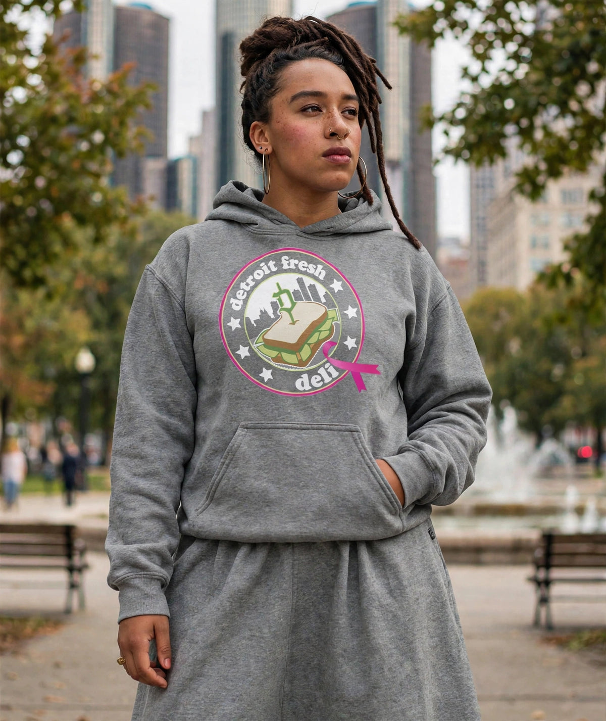 breast cancer awareness hoodie