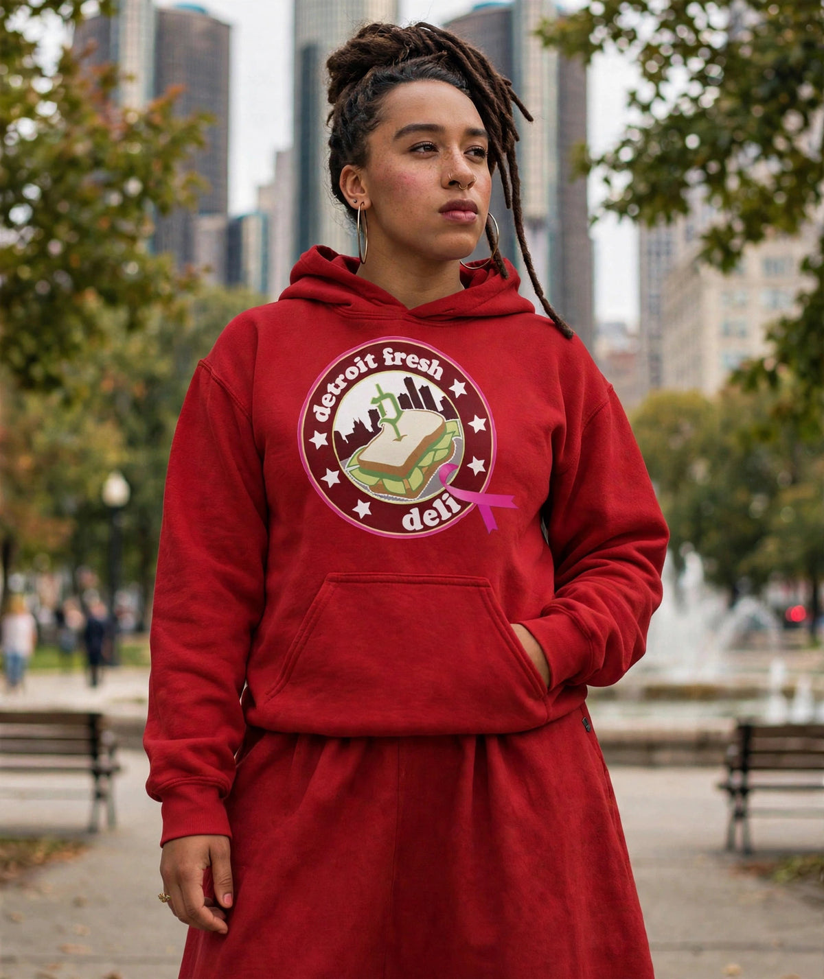 breast cancer awareness hoodie