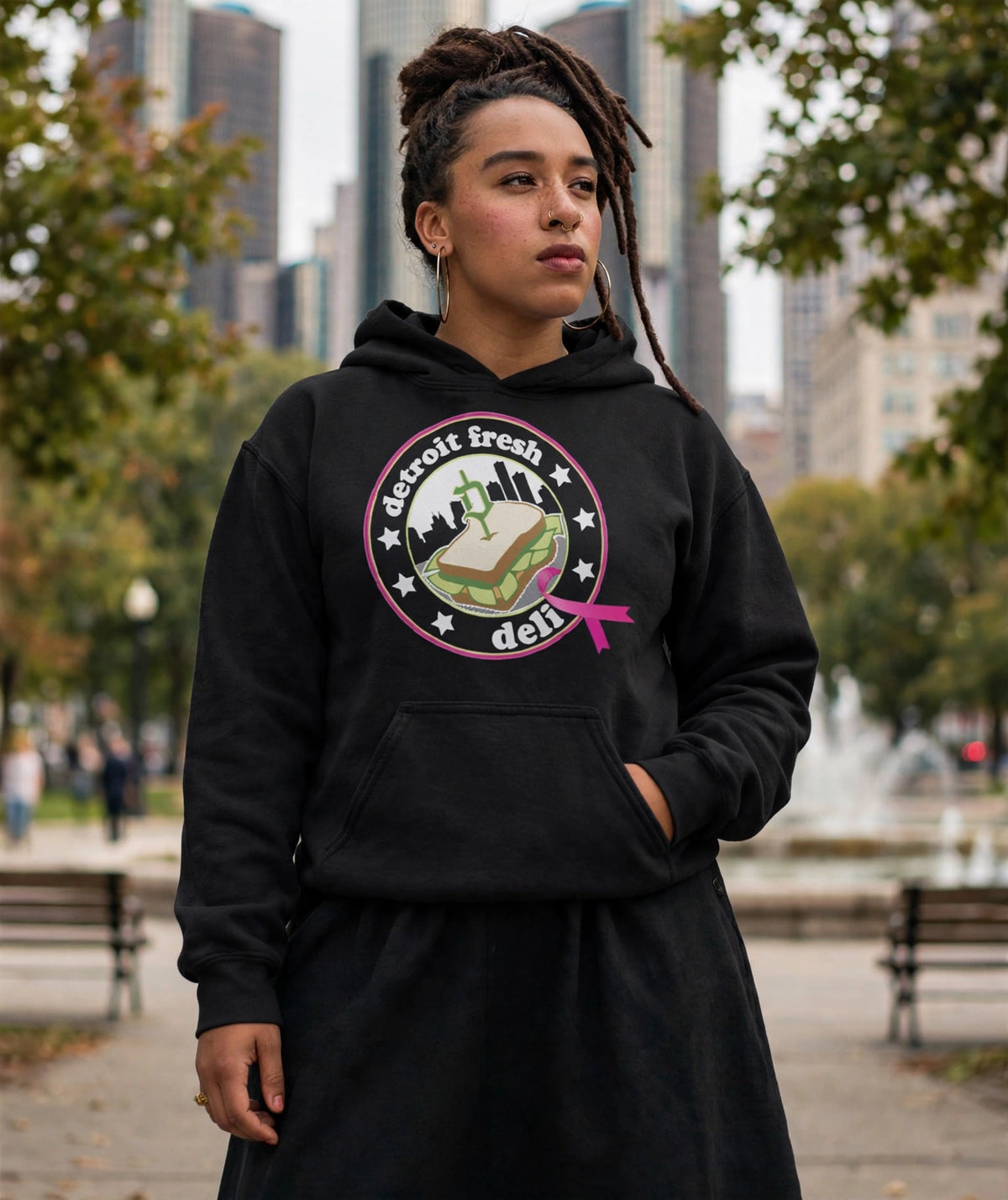 breast cancer awareness hoodie