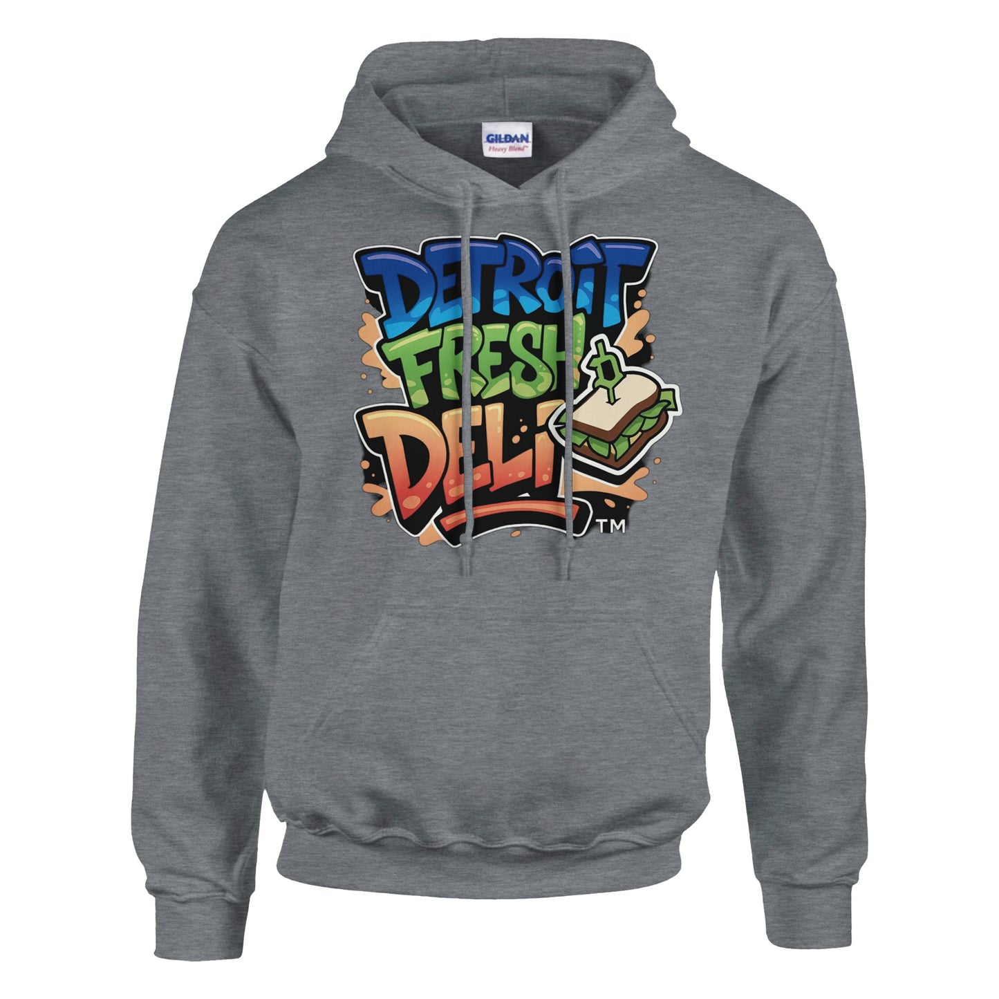 detroit fresh deli unisex pullover hoodie | detroit streetwear pullover hoodie | detroit fresh deli unisex hoodie | urban detroit casual hoodie | premium unisex pullover hoodie detroit