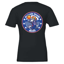 Load image into Gallery viewer, Detroit Fresh Deli Pistons Unisex T-shirt | Casual Graphic Tee | Trendy Unisex Shirt | Comfortable Everyday T-shirt | Sporty Crewneck Top
