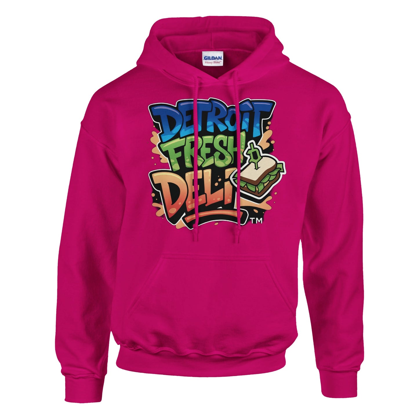detroit fresh deli unisex pullover hoodie | detroit streetwear pullover hoodie | detroit fresh deli unisex hoodie | urban detroit casual hoodie | premium unisex pullover hoodie detroit