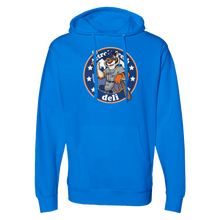 Load image into Gallery viewer, Detroit Fresh Deli Tigers Away Hoodie | Cozy Graphic Hoodie | Trendy Unisex Pullover | Casual Sports Hoodie | Comfortable Everyday Hoodie
