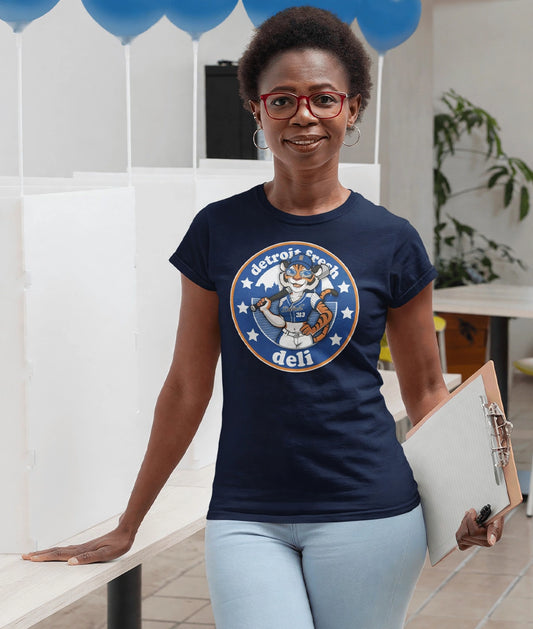 Lady Tiger Unisex Crewneck T-shirt