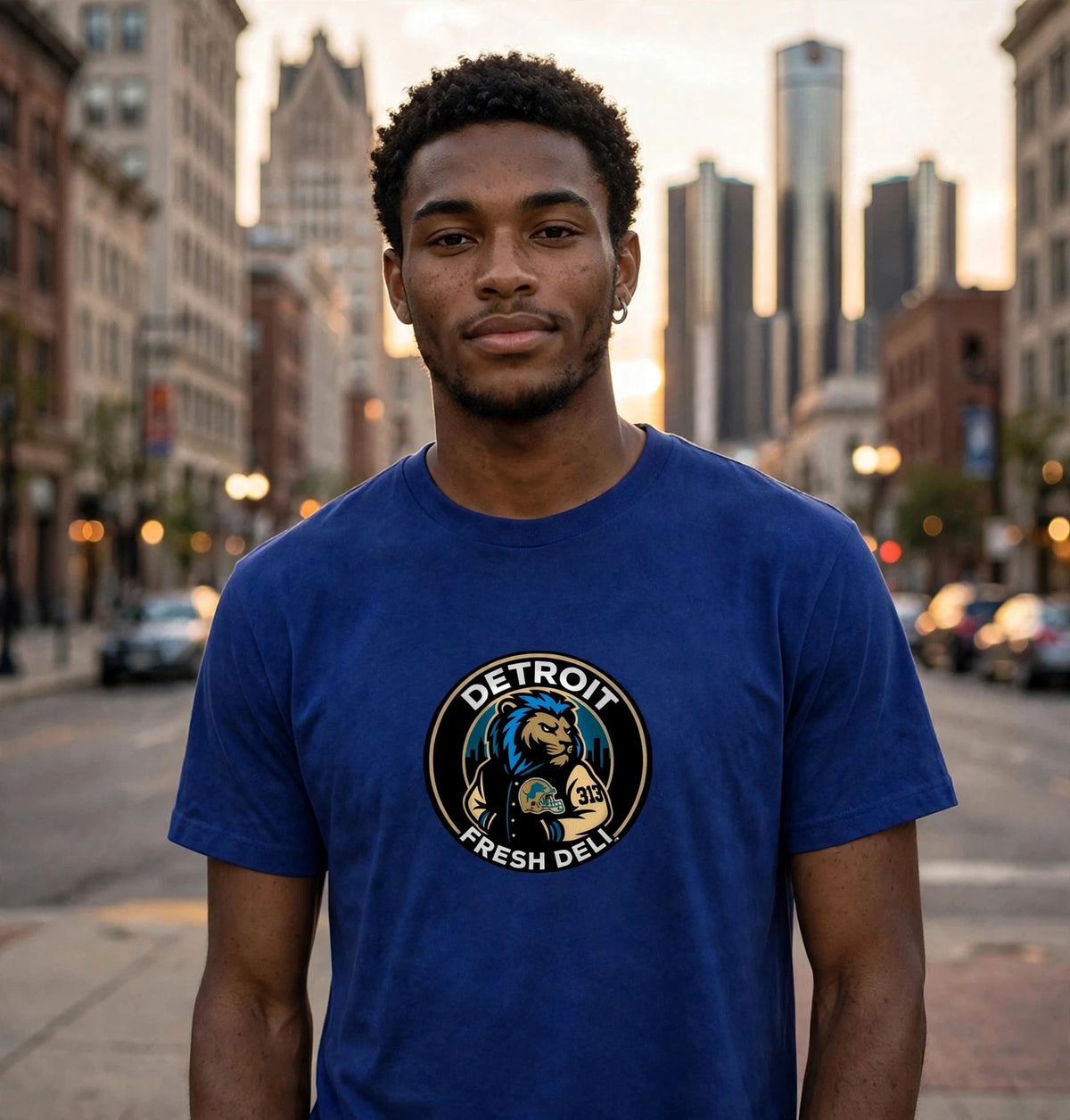 letterman lion t-shirt