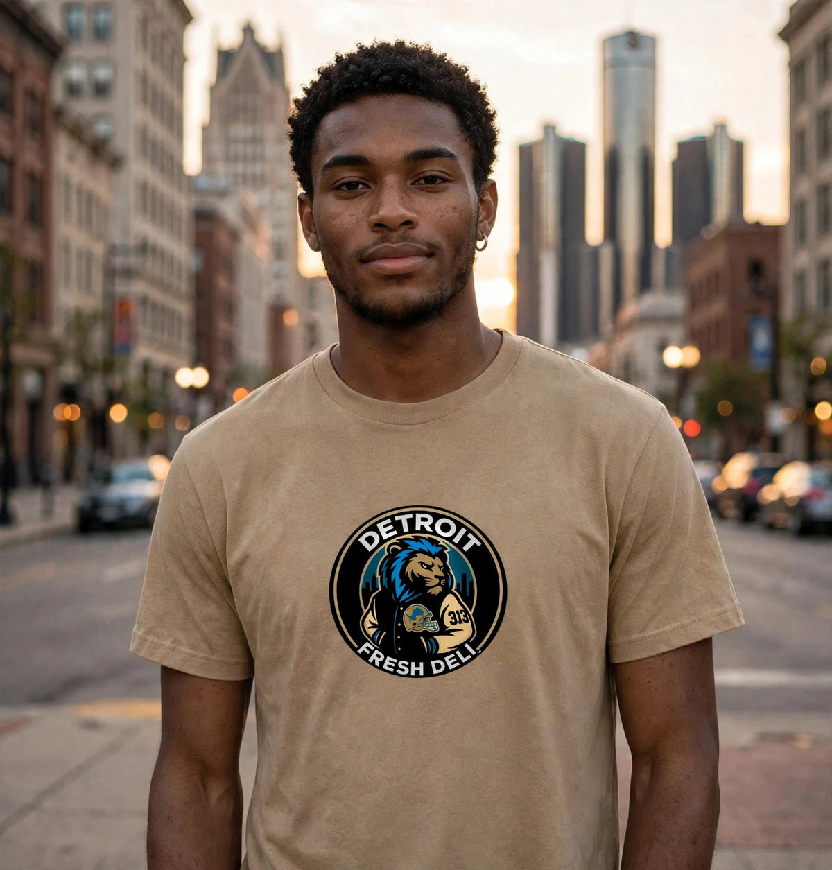 letterman lion t-shirt